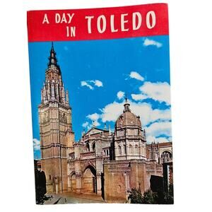 Vintage A Day in Toledo Illustrated Artistic Guide 12th Ed 1972 P. Riera Vidal